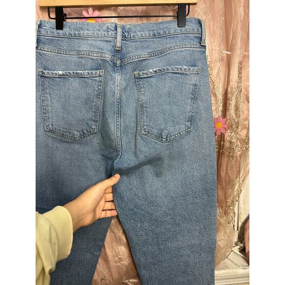 Agolde Nico Slim Straight Leg Jeans Size 28 AD093D-1255 - Picture 9 of 12